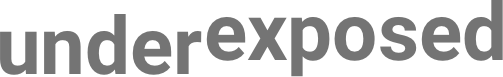 underexposed logo